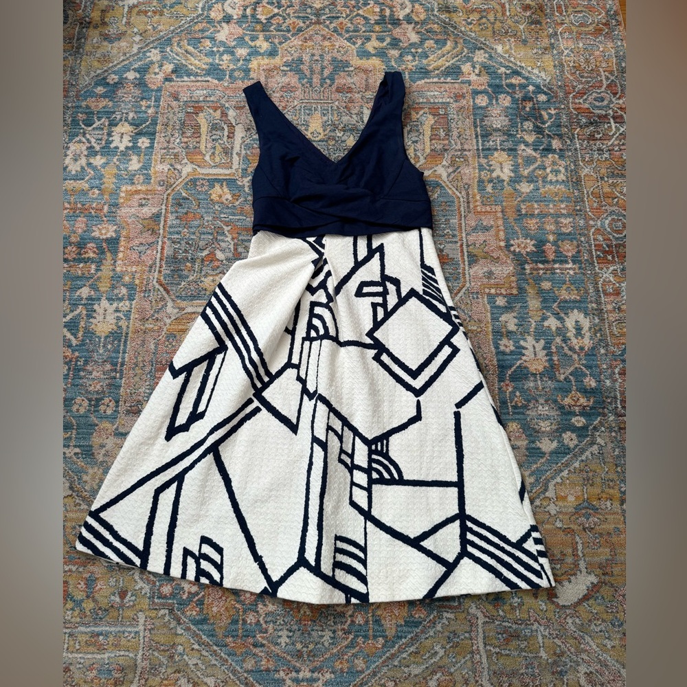 Geometric Stretchy Dress